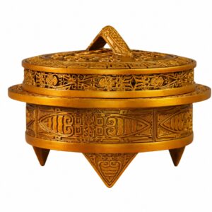 Toad Copper Alloy Incense Burner Animal Sculpture, approved main product view.