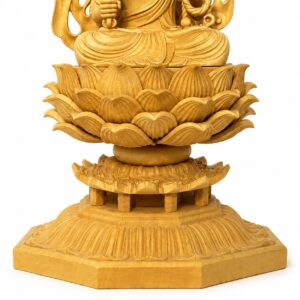 Approved product image of the Fudo Myoo Wood Statue.