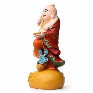 Buddha Wood Statue, approved main product view.