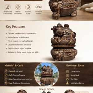 Three Legged Toad Basin Wood Sculpture, approved main product view.