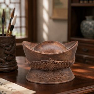 Ingot Wood Figurine, approved detail product view.