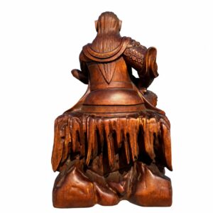 Approved product image of Zhenwu Wood Statue. Inspect the listed facts separately.