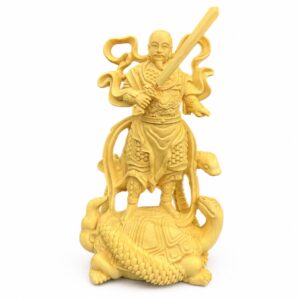 Xuantian Shangdi Zhenwu Wood Statue, approved main product view.