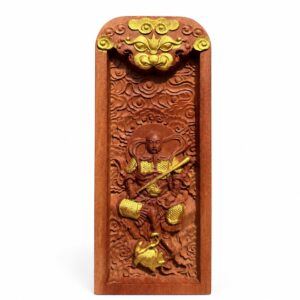 Wood Token Five Command Statue, approved main product view.