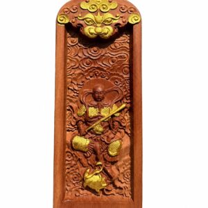 Wood Token Five Command Statue, approved main product view.