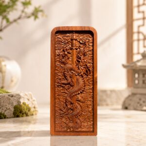 Five Wood Token Ornament, approved hero product view.