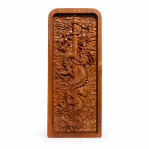 Five Wood Token Ornament, approved main product view.