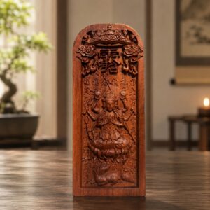 Doumu Yuanjun Wood Token Mother of the Northern Stars Figurine, approved hero product view.