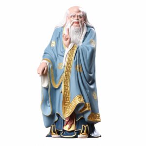 Laozi Wood Statue, approved main product view.