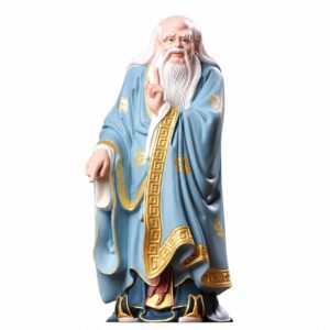 Laozi Wood Statue, approved main product view.