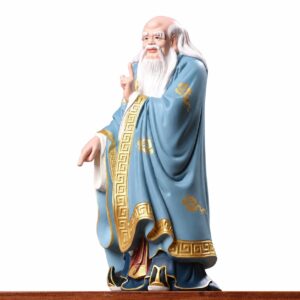 Laozi Wood Statue, approved main product view.