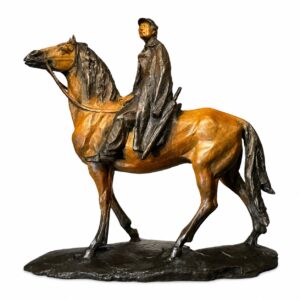 Long March Figure Bronze Statue, approved main product view.