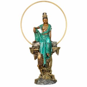 Avalokiteshvara Bronze Statue, approved main product view.