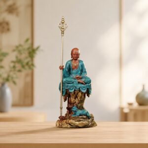 Di-Ting Ksitigarbha Bodhisattva Copper Alloy Statue, approved hero product view.