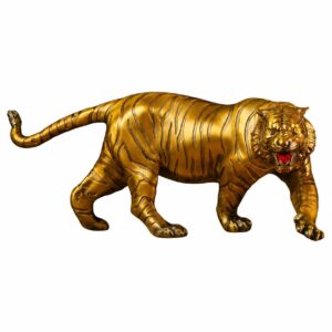 Tiger Brass Statue, approved main product view.