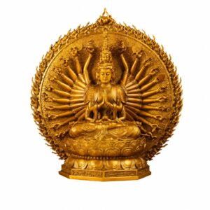 Thousand Hand Avalokiteshvara Buddha Copper Alloy Statue, approved main product view.