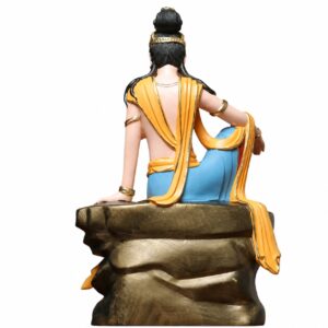 Guanyin Wood Statue, approved main product view.