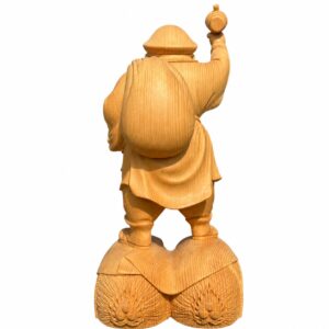 Daikokuten Wood Statue, approved main product view.