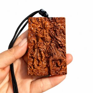 Leizu Thunder Deity Wood Pendant, approved main product view.