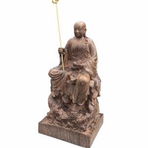 Ksitigarbha Wood Statue, approved main product view.