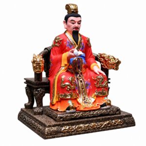 Bi Gan Wood Statue, approved main product view.