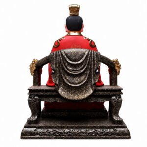 Bi Gan Wood Statue, approved main product view.