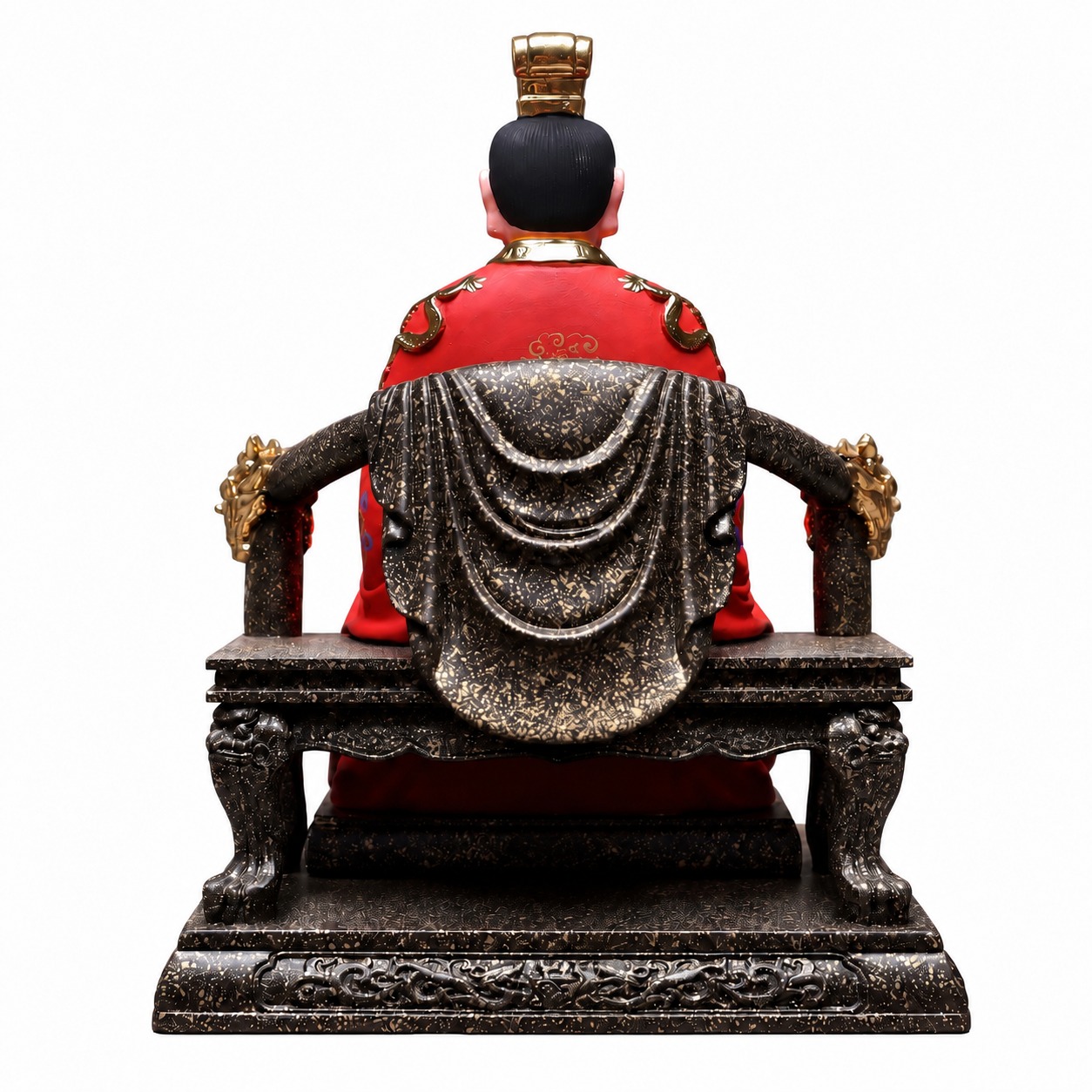 Bi Gan Wood Statue, approved main product view.