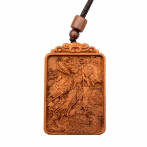 Jiutian Xuannu Wood Pendant, approved main product view.