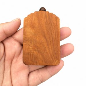 Jiutian Xuannu Wood Pendant, approved main product view.