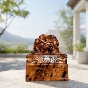 Mythical Beast Wood Seal, approved hero product view.