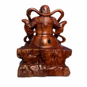 Zhenwu Emperor Wood Statue, approved main product view.