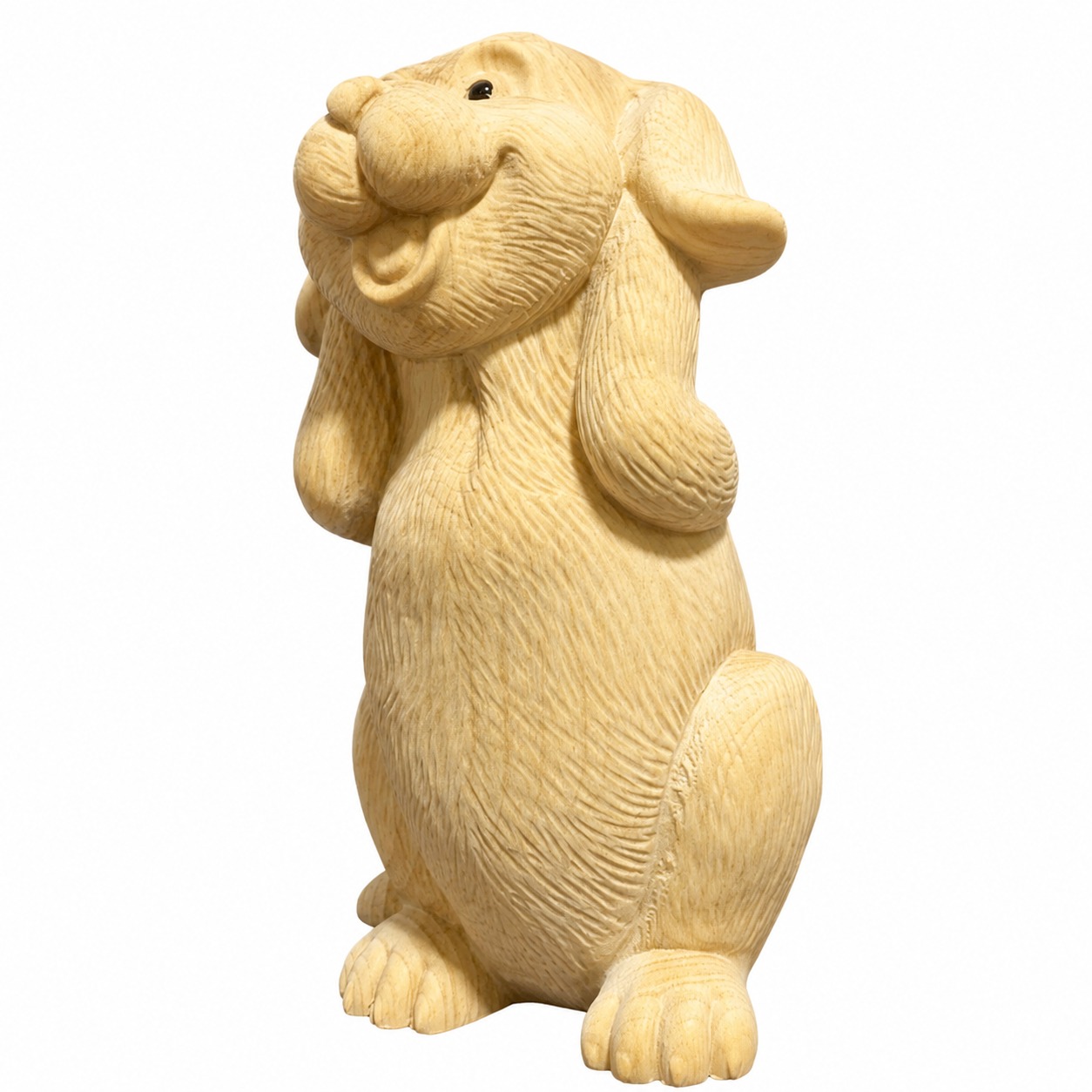 Golden Retriever Wood Figurine, approved main product view.