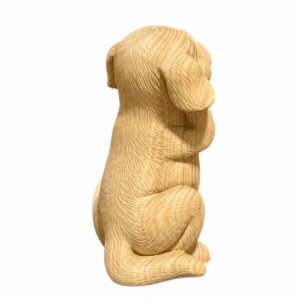 Golden Retriever Wood Figurine, approved main product view.