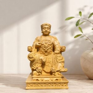 Guangze Zunwang Wood Statue, approved hero product view.