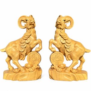 Ram Wood Figurine, approved main product view.