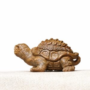 Turtle Wood Figurine, approved main product view.