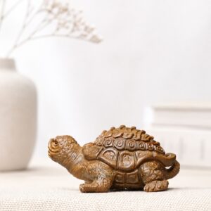 Turtle Wood Figurine, approved scene product view.