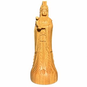 Mazu Wood Statue, approved main product view.