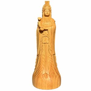 Mazu Wood Statue, approved main product view.
