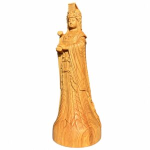 Mazu Wood Statue, approved main product view.