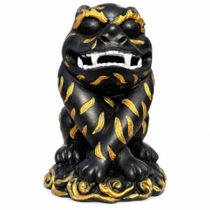 Hu Ye Tiger Deity Wood Statue, approved main product view.