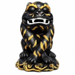 Hu Ye Tiger Deity Wood Statue, approved main product view.