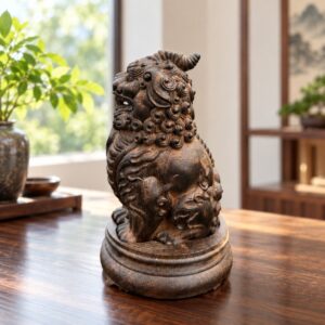 Pixiu Wood Incense Burner, approved hero product view.