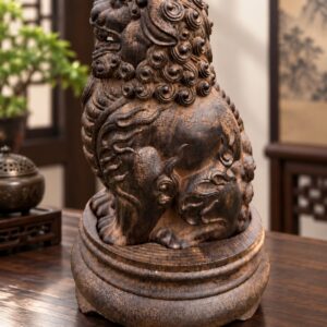 Pixiu Wood Incense Burner, approved scene product view.