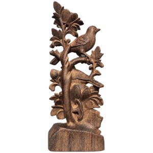 Magpie Wood Figurine, approved main product view.