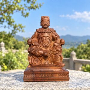 Guangze Zunwang Wood Pocket Shrine, approved hero product view.