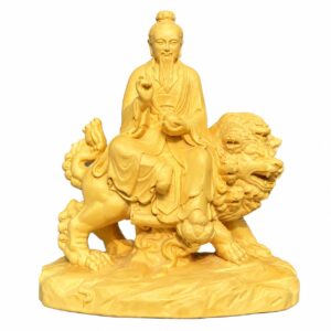 Taiyi Wood Statue, approved main product view.