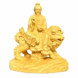 Taiyi Wood Statue, approved main product view.