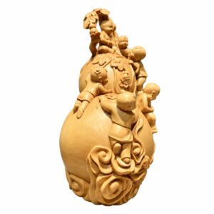 Seven Calabash Brothers Wood Figurines, approved main product view.