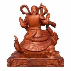 Zhenwu Emperor Wood Statue, approved main product view.